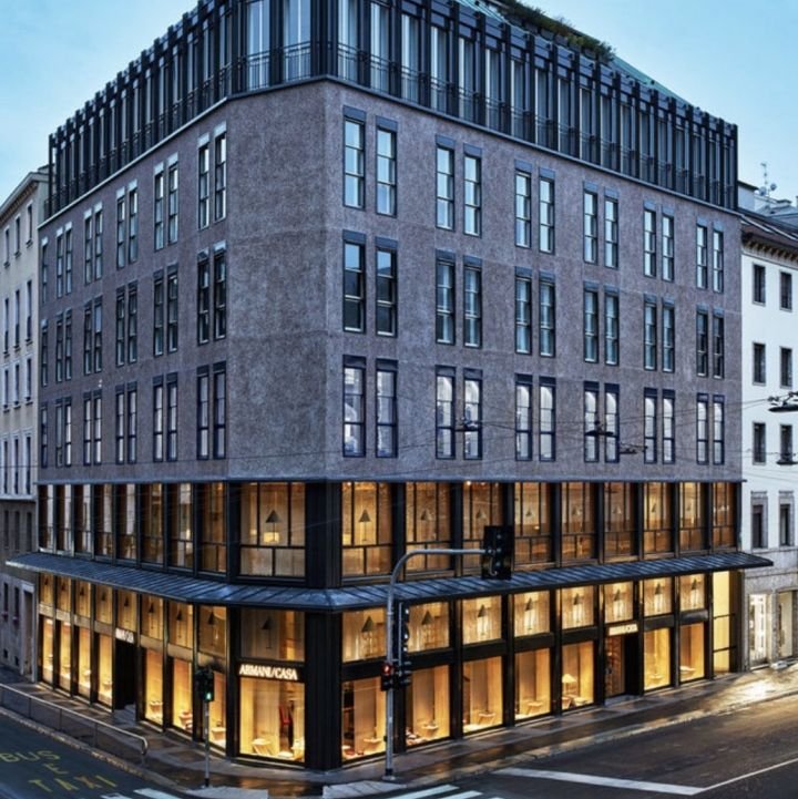 阿玛尼 (Armani) 的 Armani Casa 展厅，意大利米兰