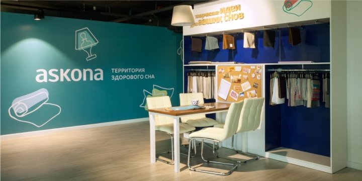 Weavers 的 Askona 商店，莫斯科 / 克拉斯诺达尔 – 俄罗斯