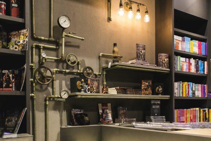 巴西 Balé Arquitetura 设计的雅典娜书店