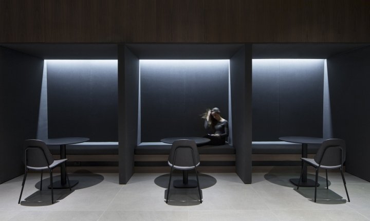 Avianca 休息室，由 Francesc Rifé Studio 设计，波哥大 – 哥伦比亚