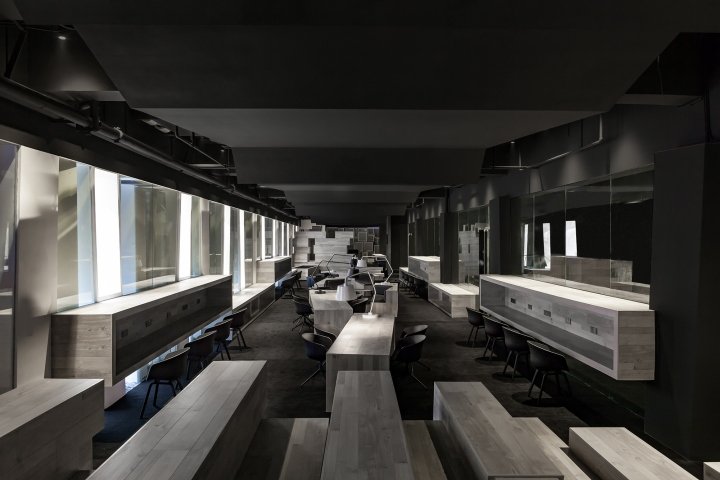 BOX100 office by Yiduan Shanghai Interior Design, Nanchang – China