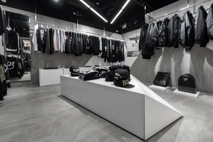 BOY London Store 由 Sixcorners Studio 设计，香港