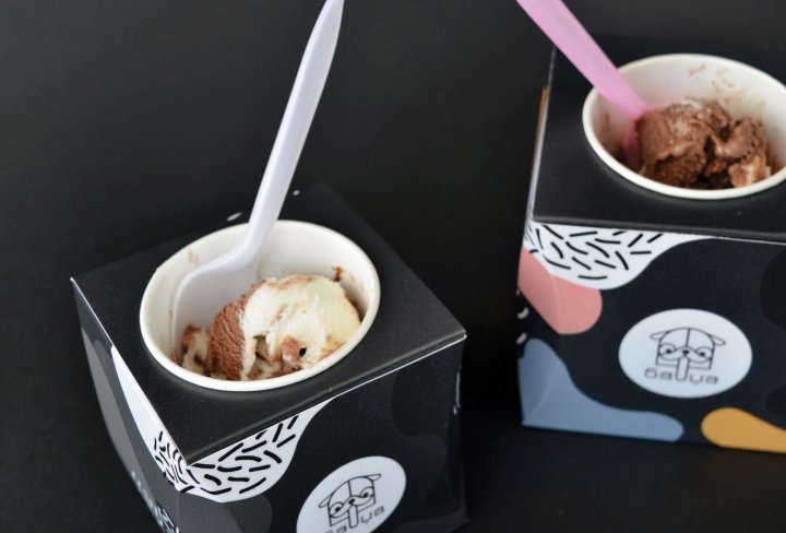 Badza 冰淇淋包装由 Isidora Tomic 设计 Badza 冰淇淋包装由 Isidora Tomic 设计