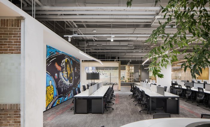 优景室内设计的百荣办公室