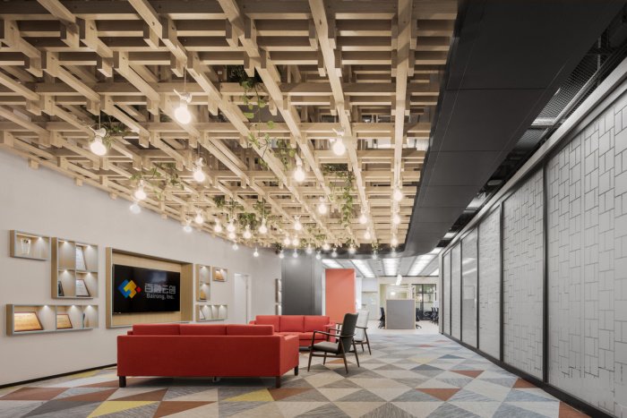 优景室内设计的百荣办公室