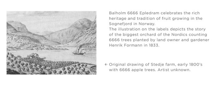 Balholm Epledram 6666，作者：OlssønBarbieri