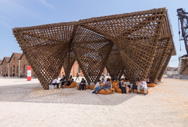 竹钟乳石,VTN 建筑事务所,威尼斯 – 意大利 竹钟乳石,VTN 建筑事务所,威尼斯 – 意大利