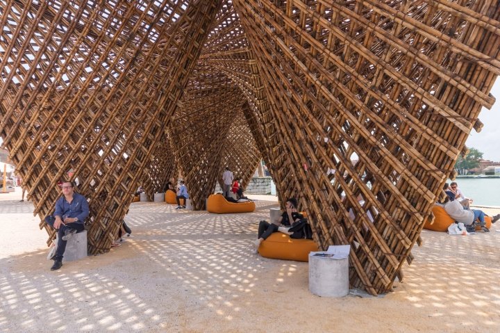 竹钟乳石,VTN 建筑事务所,威尼斯 – 意大利 竹钟乳石,VTN 建筑事务所,威尼斯 – 意大利