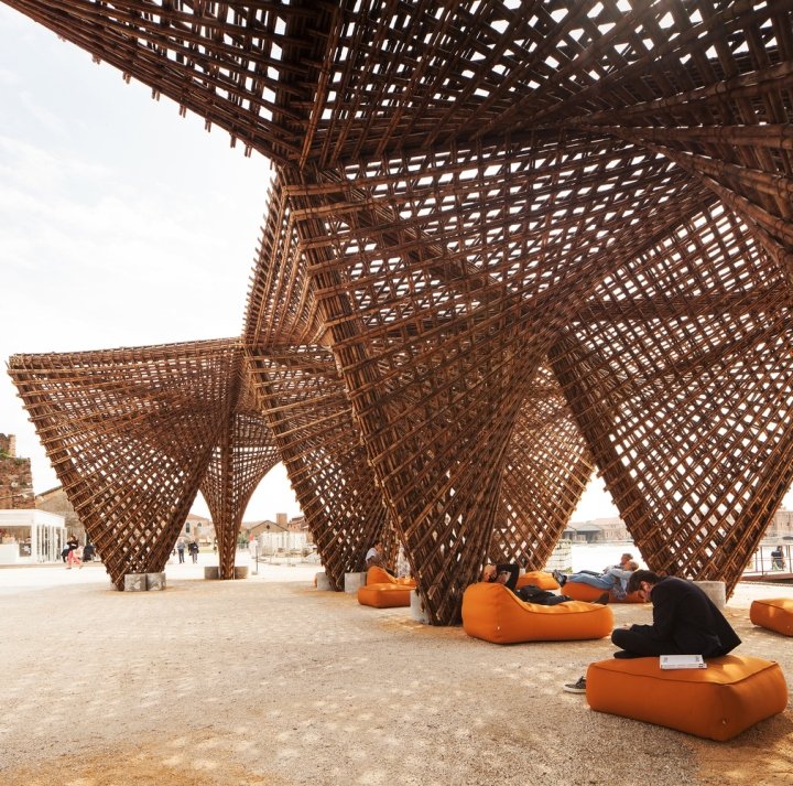 竹钟乳石,VTN 建筑事务所,威尼斯 – 意大利 竹钟乳石,VTN 建筑事务所,威尼斯 – 意大利