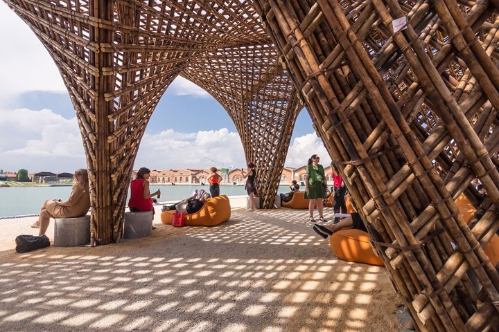 竹钟乳石,VTN 建筑事务所,威尼斯 – 意大利 竹钟乳石,VTN 建筑事务所,威尼斯 – 意大利