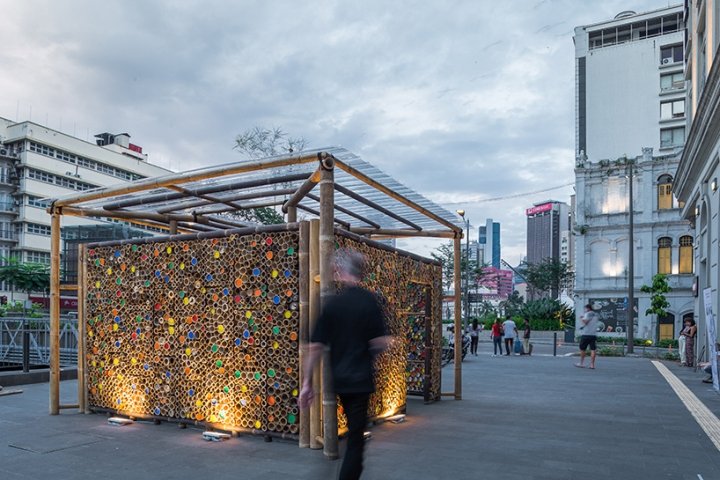 竹亭,由 Eleena Jamil 建筑师和联合国人居署设计,马来西亚吉隆坡 竹亭,由 Eleena Jamil 建筑师和联合国人居署设计,马来西亚吉隆坡