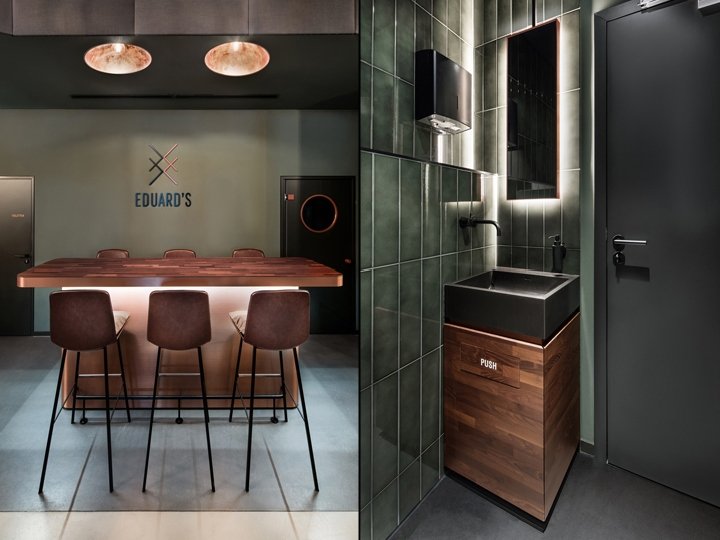 Bar Eduard’s by DIA – Dittel Architekten，斯图加特 – 德国