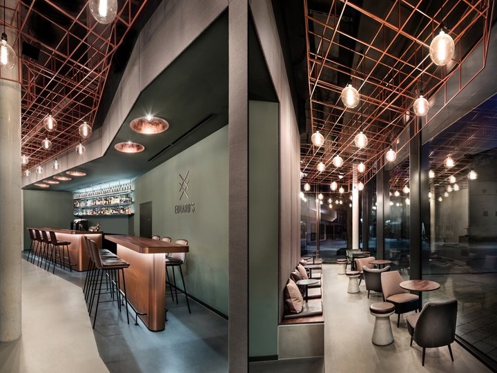 Bar Eduard’s by DIA – Dittel Architekten，斯图加特 – 德国
