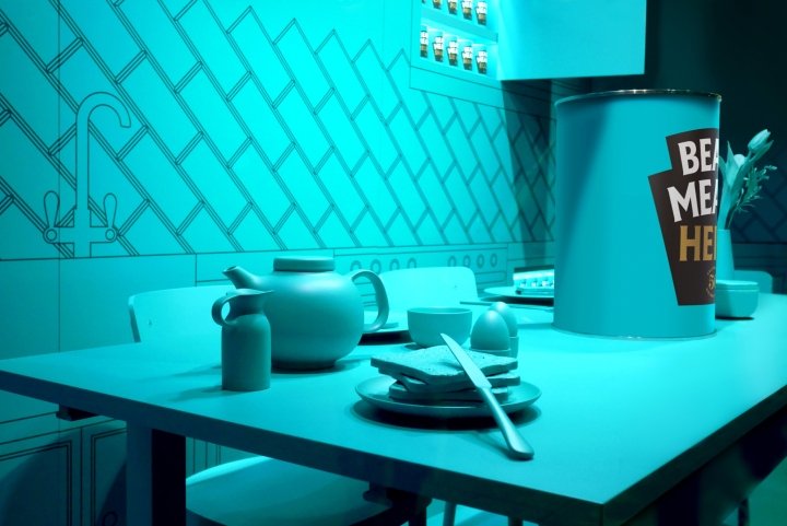 Beanz Meanz Heinz Selfridges 橱窗由 Jones Knowles Ritchie (JKR) 设计，英国伦敦