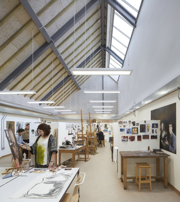 Bedales 学校艺术与设计，Feilden Clegg Bradley Studios，彼得斯菲尔德 – 英国