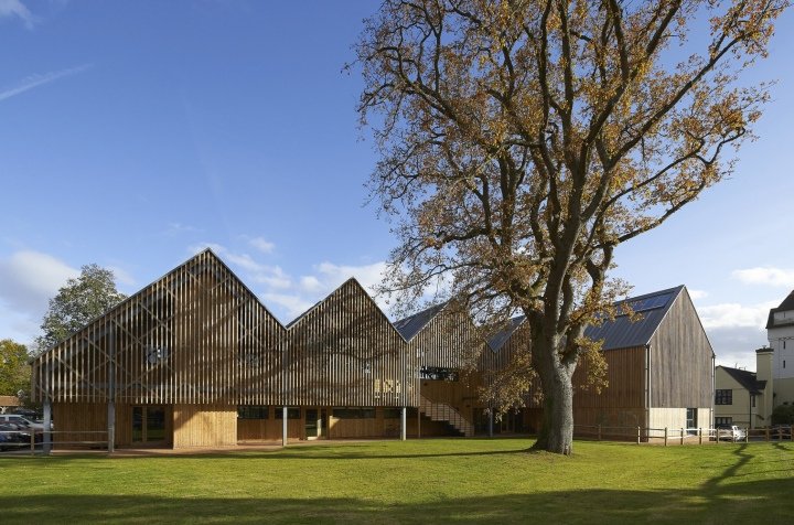 Bedales 学校艺术与设计，Feilden Clegg Bradley Studios，彼得斯菲尔德 – 英国