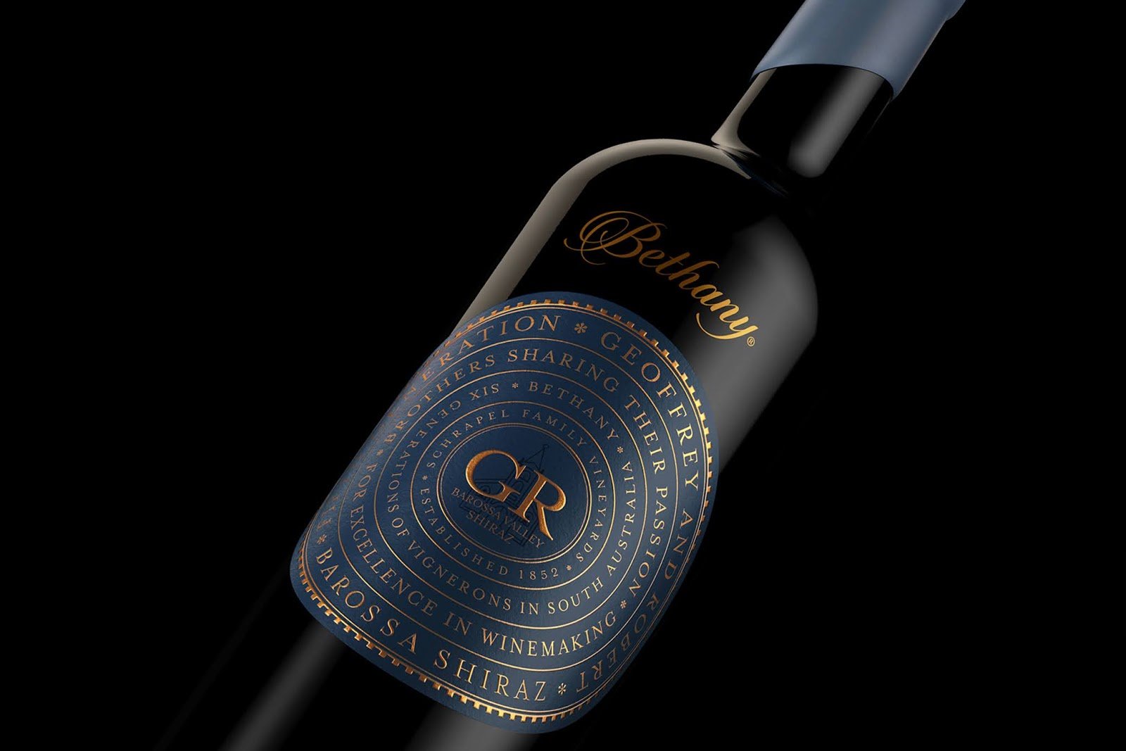 Harcus Design 设计的伯大尼葡萄酒章节