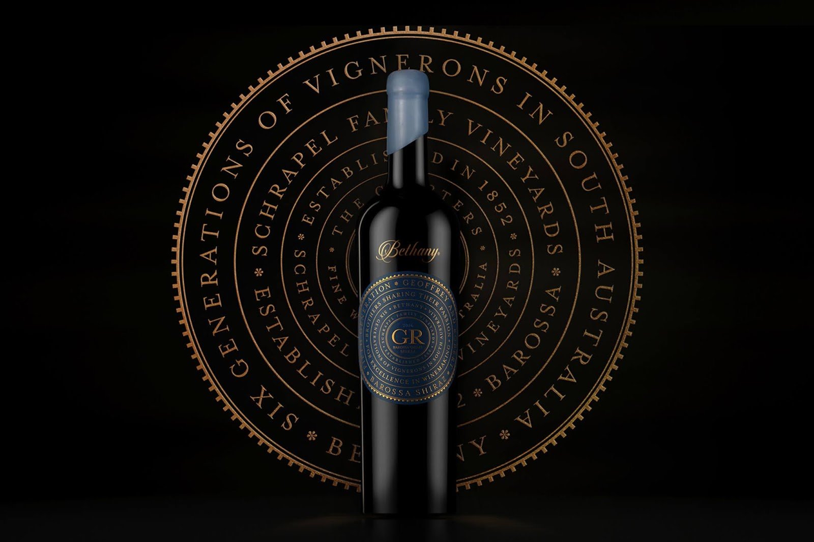 Harcus Design 设计的伯大尼葡萄酒章节