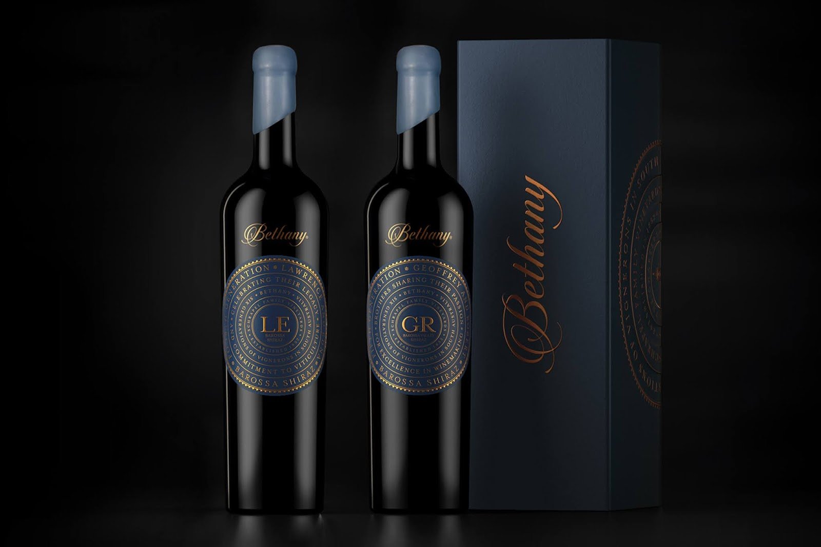 Harcus Design 设计的伯大尼葡萄酒章节