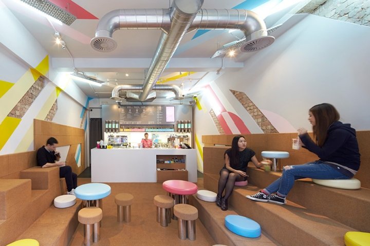 Biju 茶室由 Gundry & Ducker 和 Ico Design 设计，英国伦敦