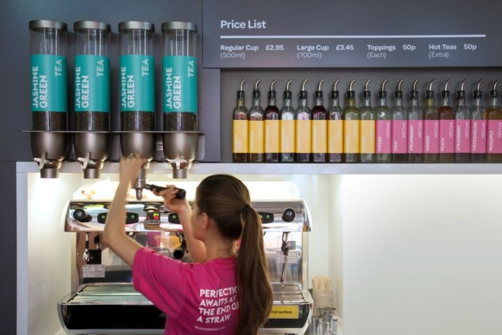 Biju 茶室由 Gundry & Ducker 和 Ico Design 设计，英国伦敦