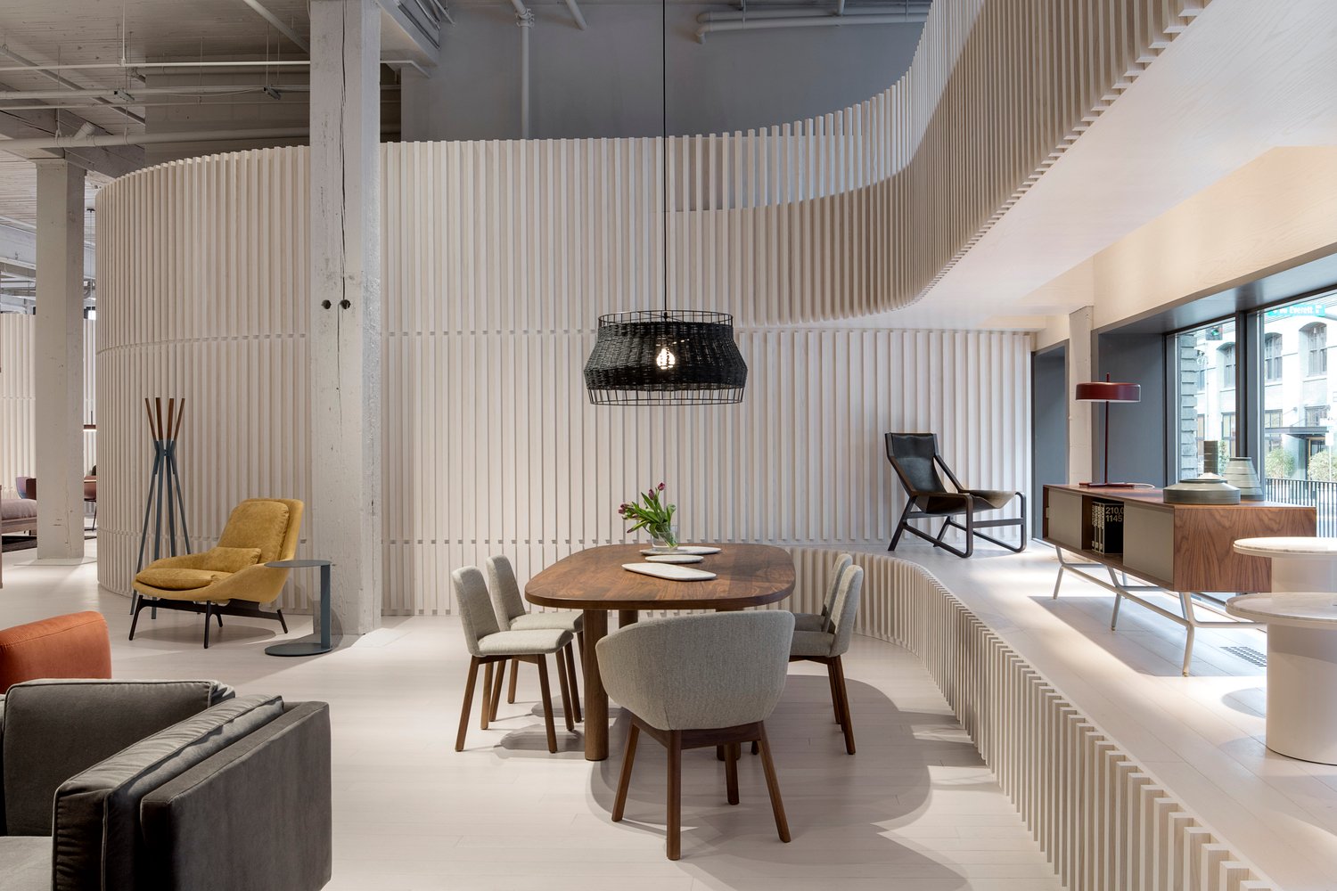 蓝点展厅由 Waechter Architecture 设计