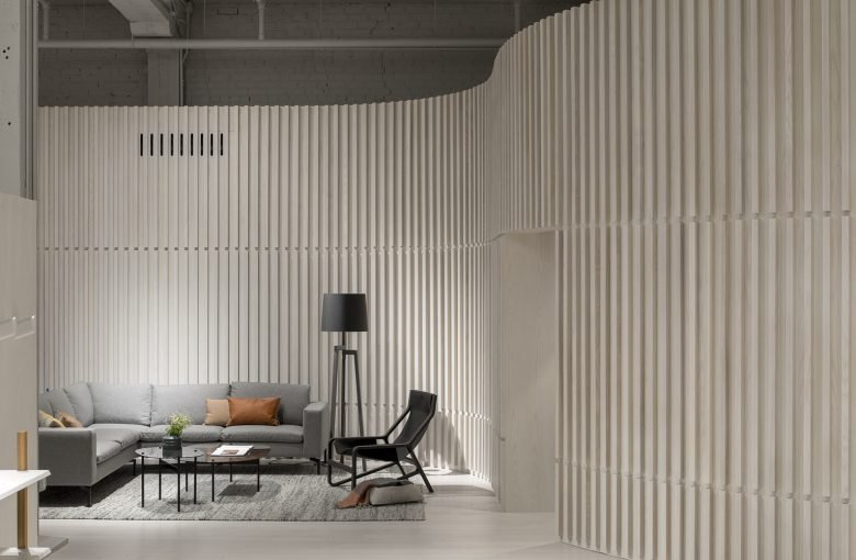 蓝点展厅由 Waechter Architecture 设计