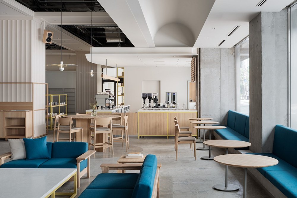 芦泽敬二设计的蓝瓶咖啡