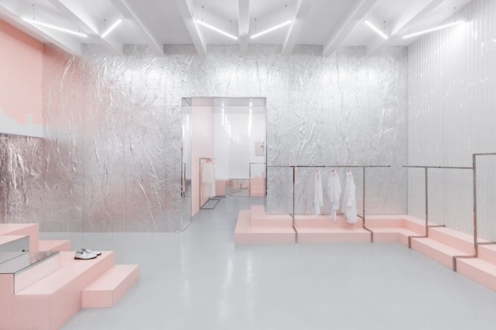 脸红啊！乌克兰基辅 Akz Architecture 的商店搬迁