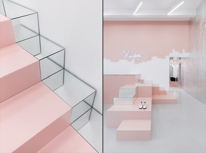 脸红啊！乌克兰基辅 Akz Architecture 的商店搬迁