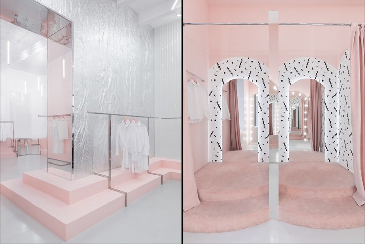 脸红啊！乌克兰基辅 Akz Architecture 的商店搬迁