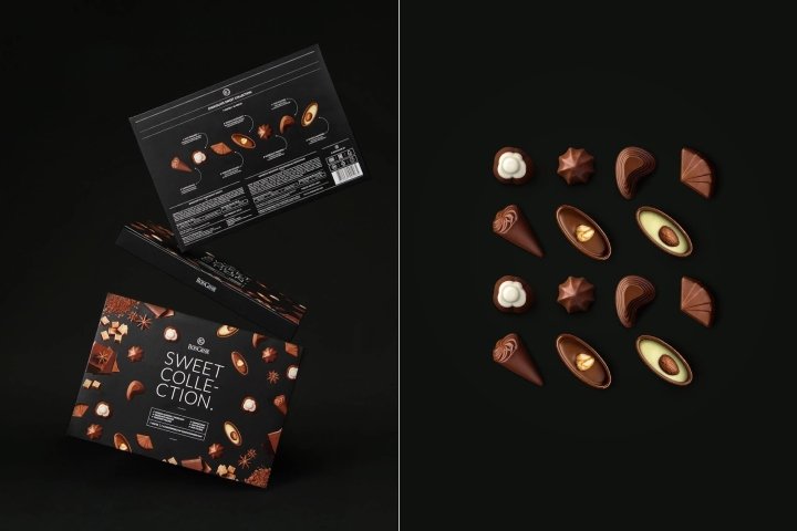 Fabula Branding 设计的 BonGenie Sweet Collection 包装