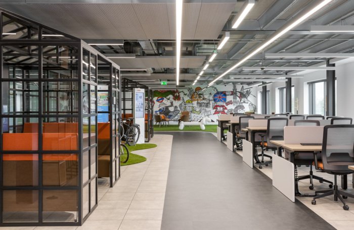 博世伦敦连接办公室由 Oktra 和 Incube 设计