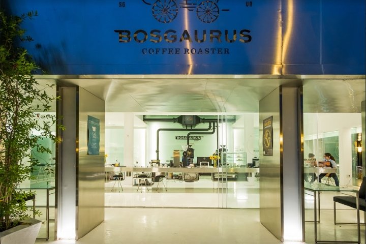 Bosgaurus Coffee,Onplus Architect,越南胡志明市 Bosgaurus Coffee,Onplus Architect,越南胡志明市