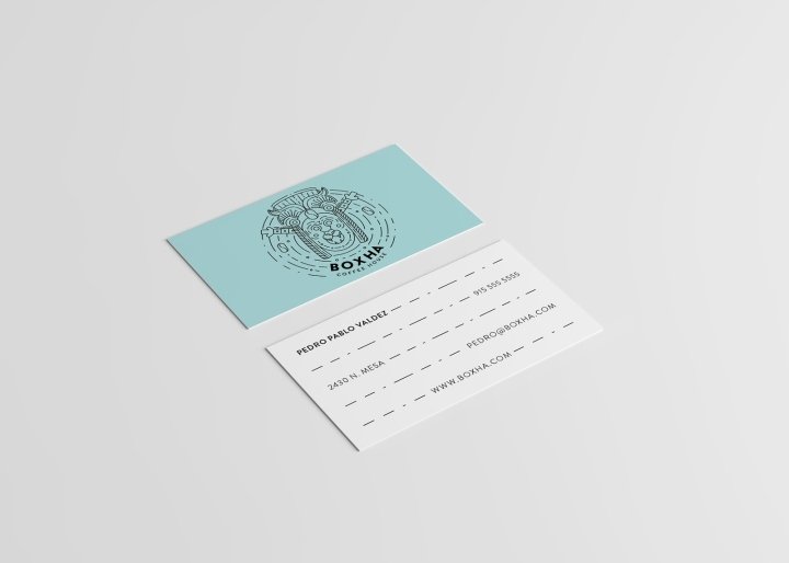 Boxha 咖啡馆形象由 Eme Design Studio 设计