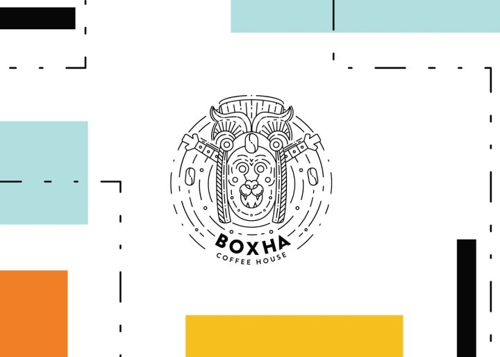 Boxha 咖啡馆形象由 Eme Design Studio 设计