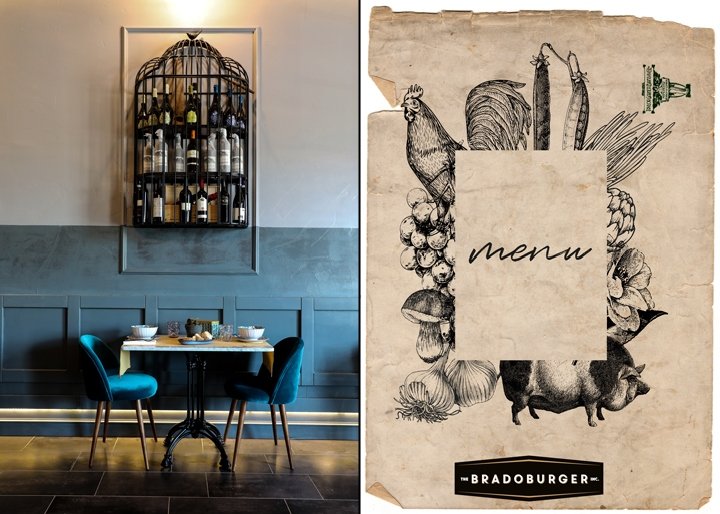 Bradoburger 餐厅由 Bilodunk 工作室设计,那不勒斯 – 意大利 Bradoburger 餐厅由 Bilodunk 工作室设计,那不勒斯 – 意大利