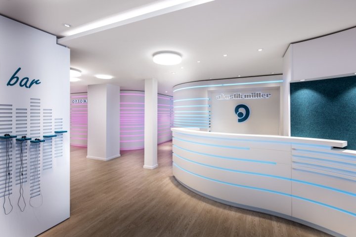 德国维特利希 Heikaus 设计的 Brillen Müller 商店 德国维特利希 Heikaus 设计的 Brillen Müller 商店