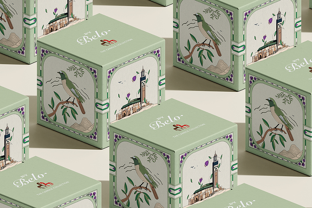 Gamal Assy 的 Bybelo 藏红花蜡烛