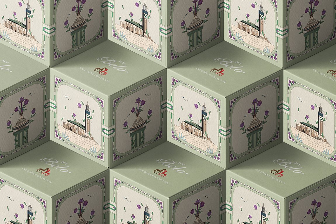 Gamal Assy 的 Bybelo 藏红花蜡烛