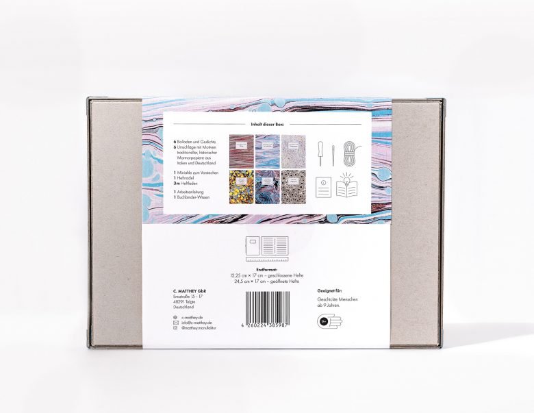 C. Matthey DIY 装订盒,作者:Franziska Böttcher C. Matthey DIY 装订盒,作者:Franziska Böttcher
