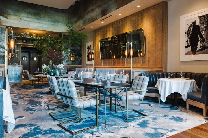 由 Square Feet Studio 设计的 C. Ellet 餐厅，佐治亚州亚特兰大