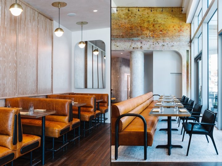 由 Square Feet Studio 设计的 C. Ellet 餐厅，佐治亚州亚特兰大