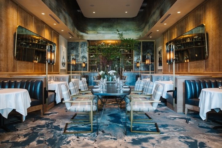 由 Square Feet Studio 设计的 C. Ellet 餐厅，佐治亚州亚特兰大