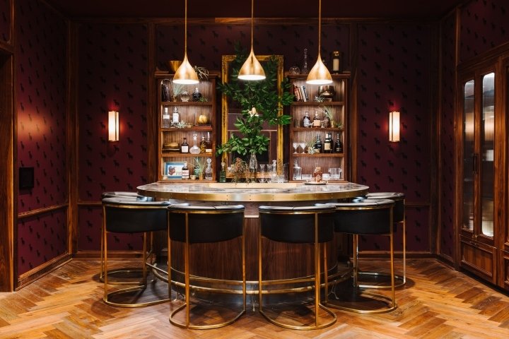 由 Square Feet Studio 设计的 C. Ellet 餐厅，佐治亚州亚特兰大