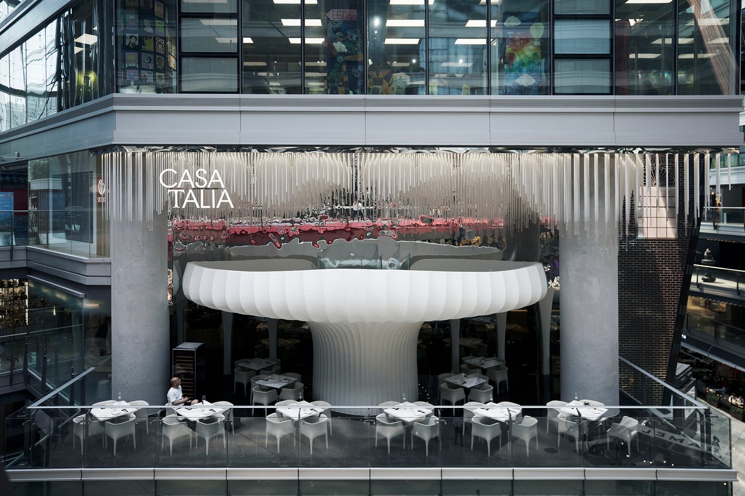 CAA Architects 设计的 CASA TALIA 餐厅