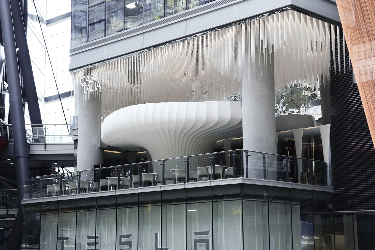 CAA Architects 设计的 CASA TALIA 餐厅