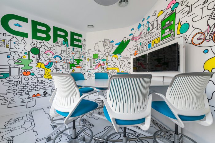 Morphoza 设计的世邦魏理仕办公室