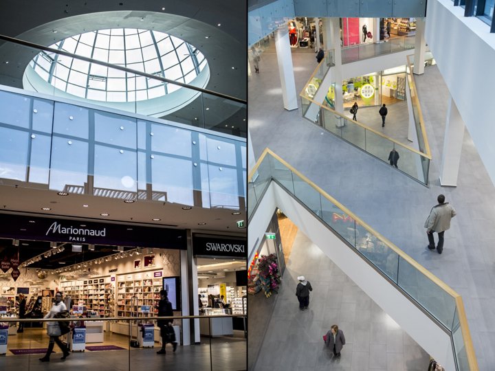 JHP 设计的 CITYPARK 购物中心，格拉茨 – 奥地利