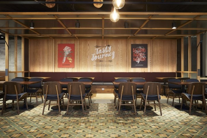 CJ Foodworld Lotteworld Point by Listen Communication 和 CJ FOODVILLE，首尔 – 韩国